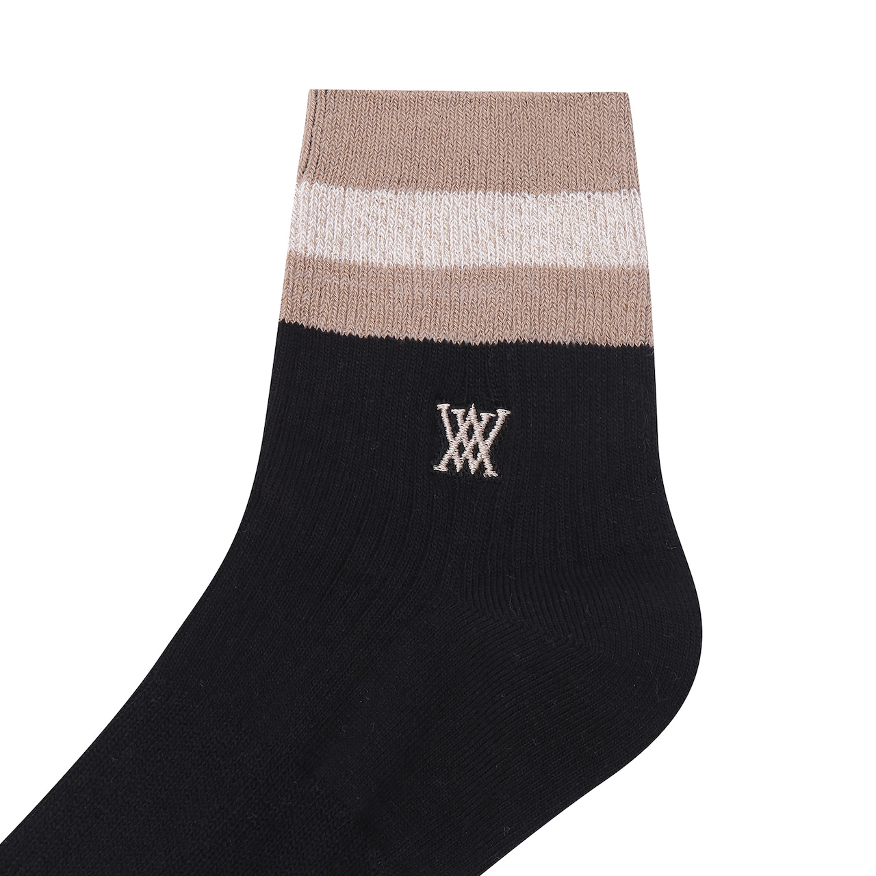 (W) METAL BLOCK SOCKS [サイズ: F(AGEUWSC02BKF)] [カラー: BLACK]