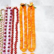 フラダンス 小物 まとめ売り 全13点 セット レイ ピカケレイ イリマレイ モキハナ 白 赤 緑 4連 タヒチアン イベント ステージ 葉っぱ ピカケ イリマ 花 かわいい ホワイト系 グリーン系 ピンク系 レッド系