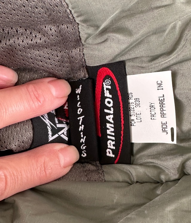 -Level7- Vintage M/REG Ecwcs Gen III Level7 Primaloft Jacket