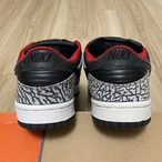 × SUPERME SB DUNK LOW BLACK CEMENT 304292-131