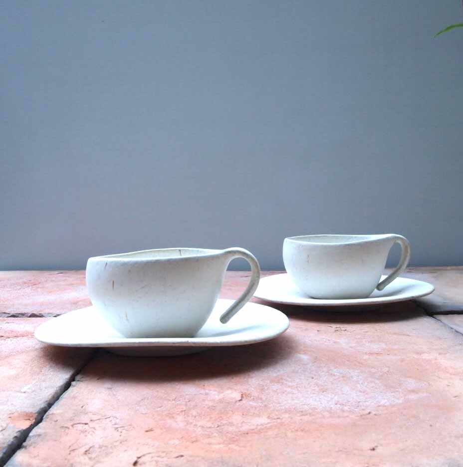 寺井陽子(陶)カップ&ソーサー