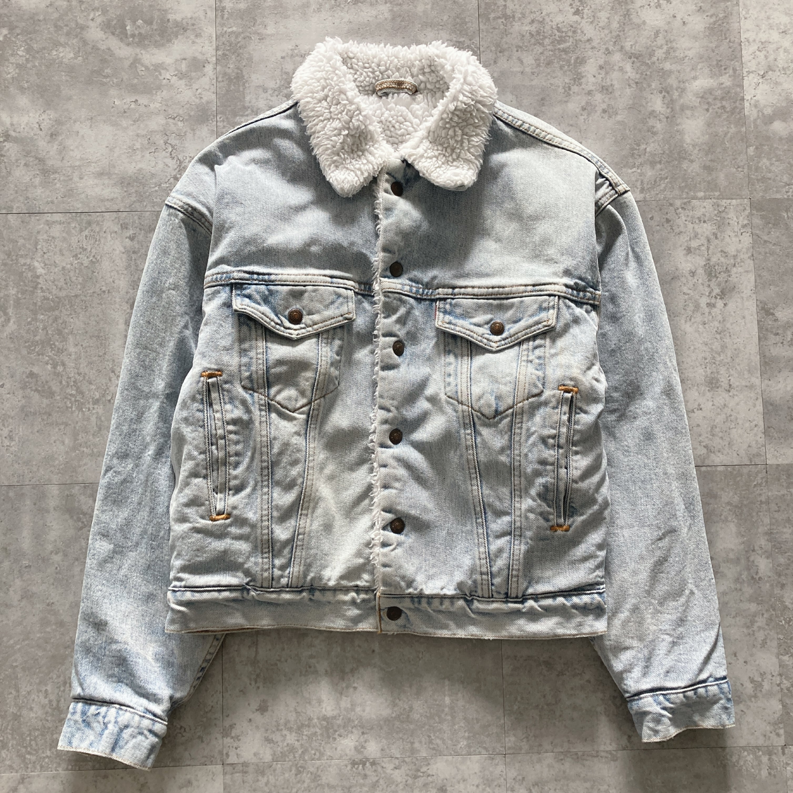 USA製】90s Levis リーバイス 93年製 表記S 着用感M デニムボア