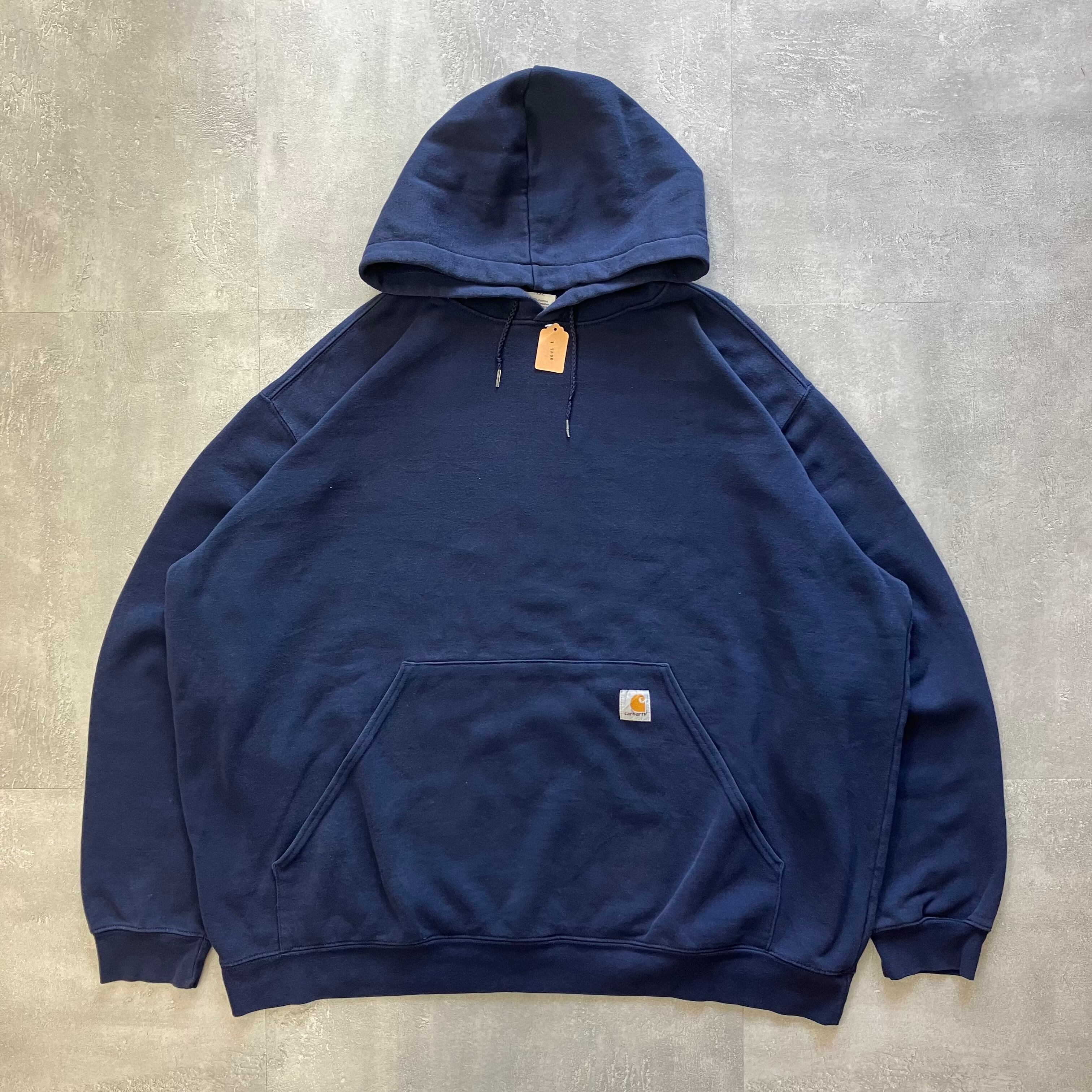 Carhartt カーハート メキシコ製 パーカー 3XL ネイビー No.1418