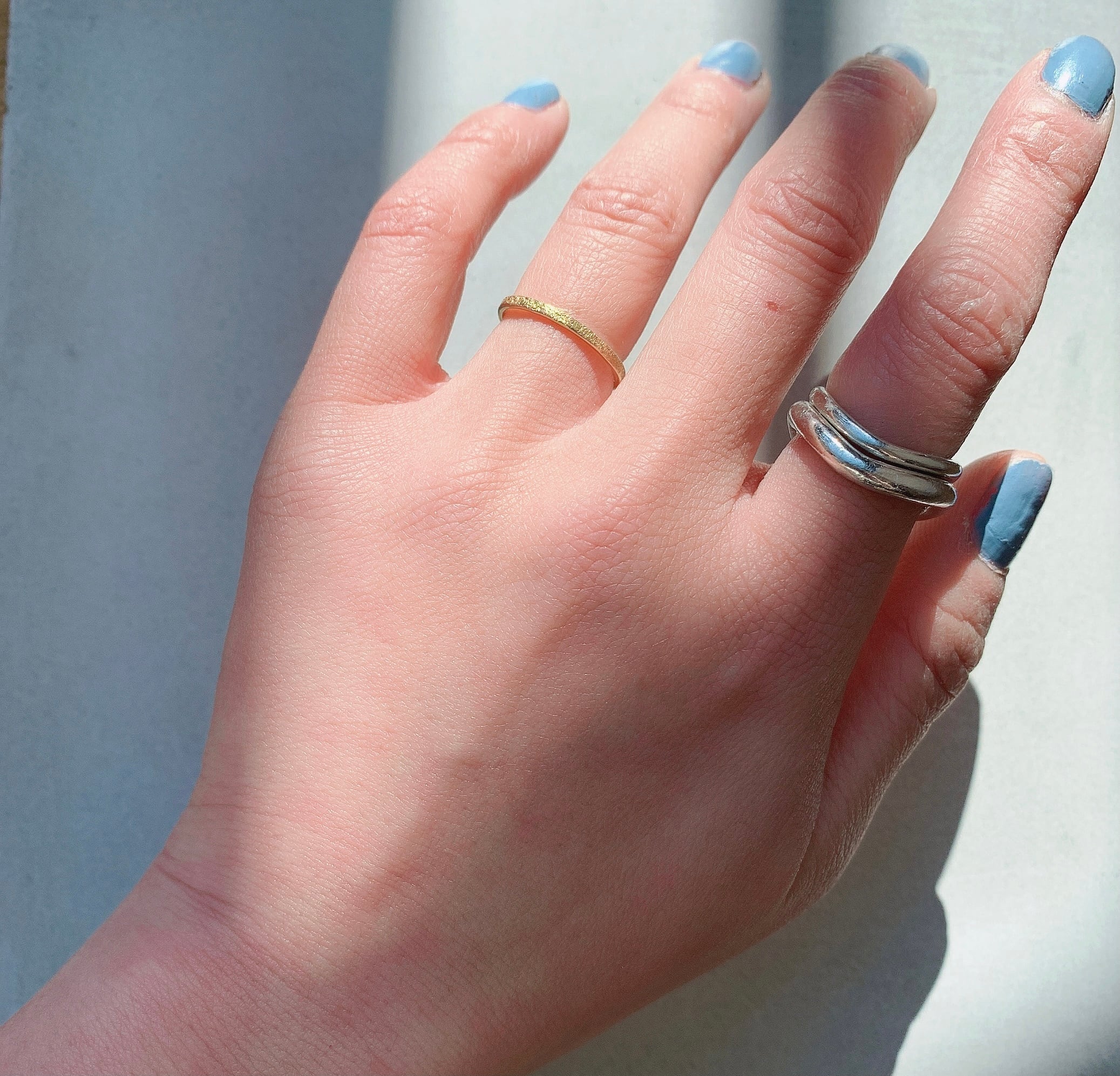 〈Brass〉storm ring / 1.5mm