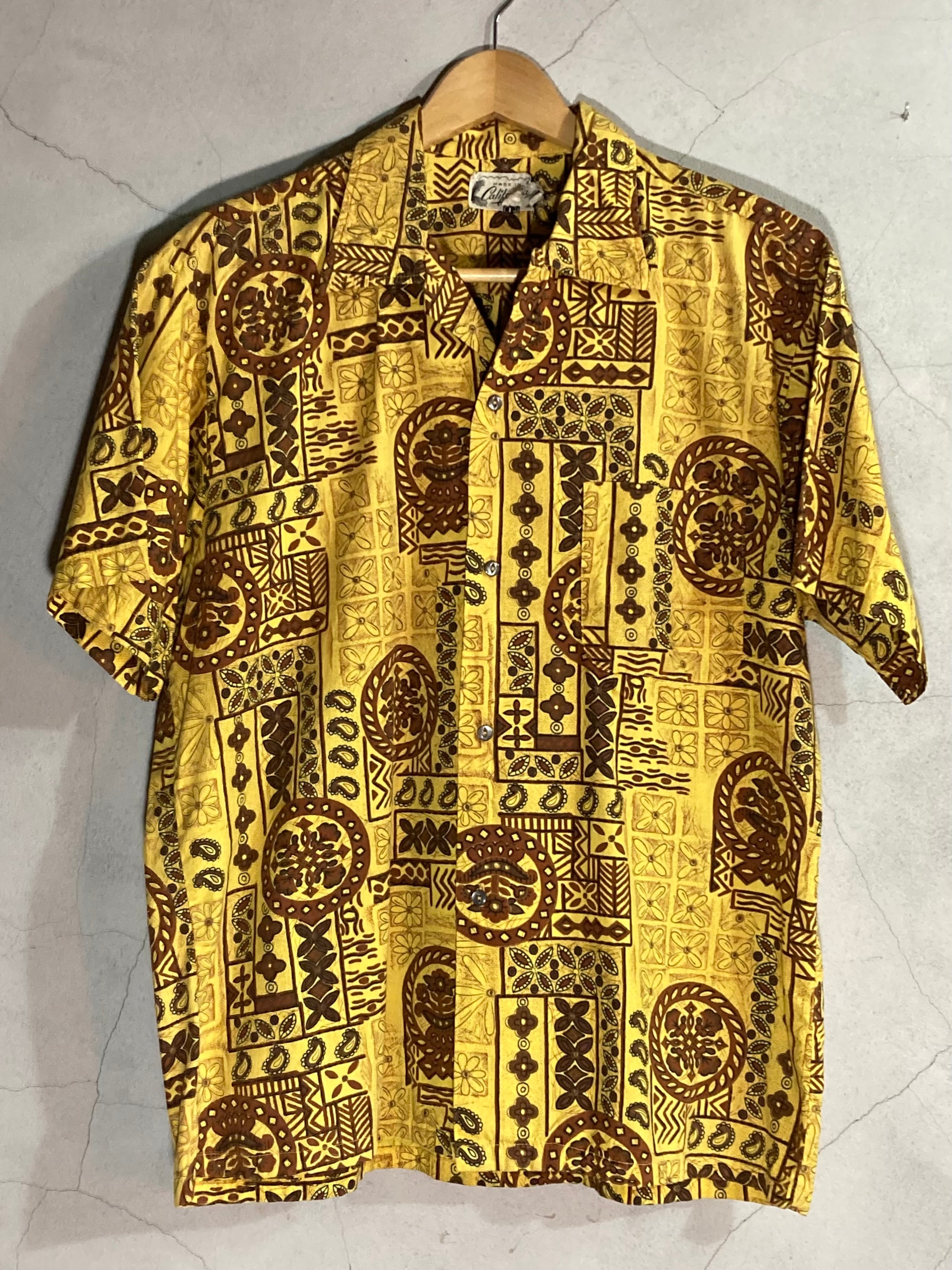 60s VINTAGE CALIFORNIA COTTON SHITS