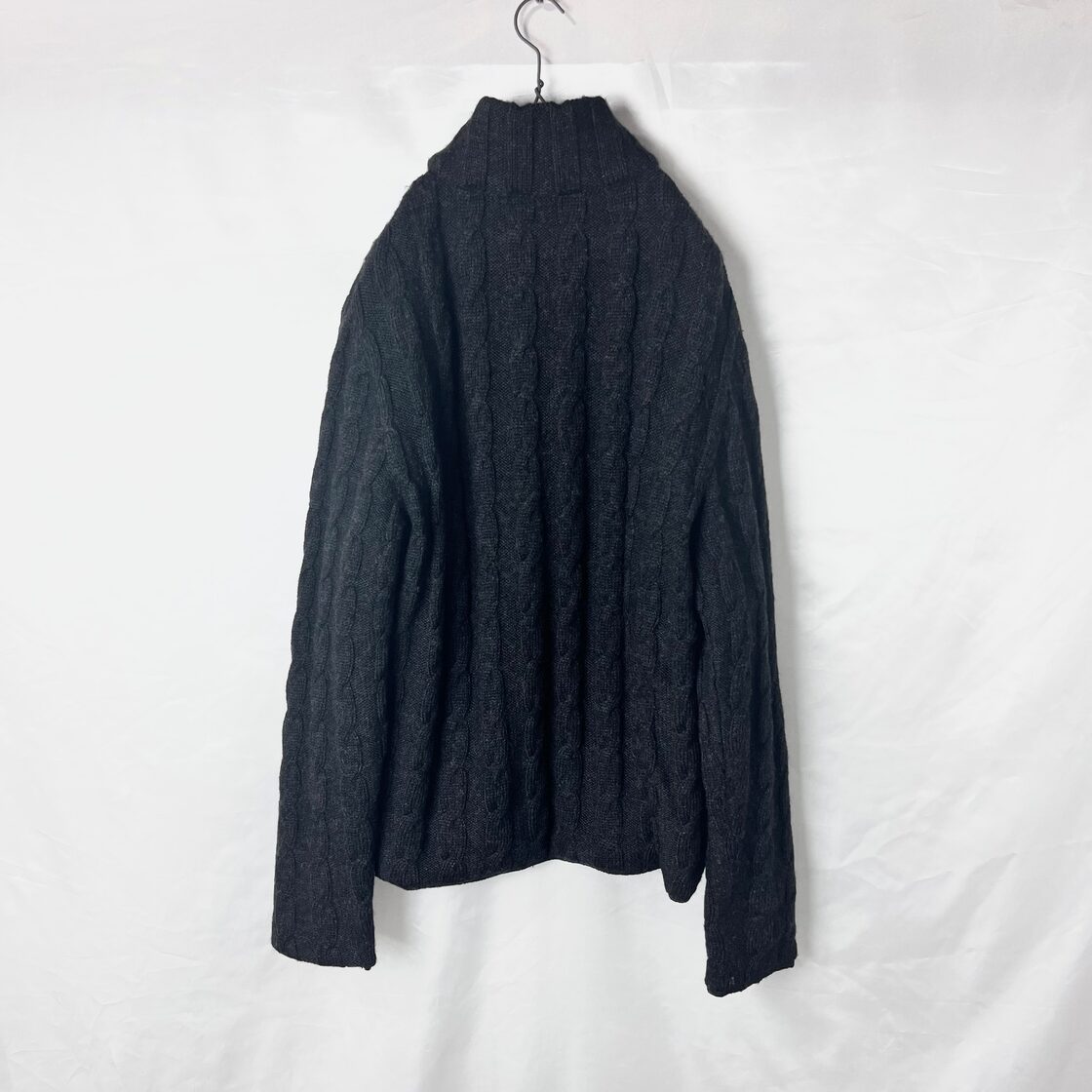 1999AW PRADA Uomo Padded Wool Drivers Knit Jacket プラダ パデッド 