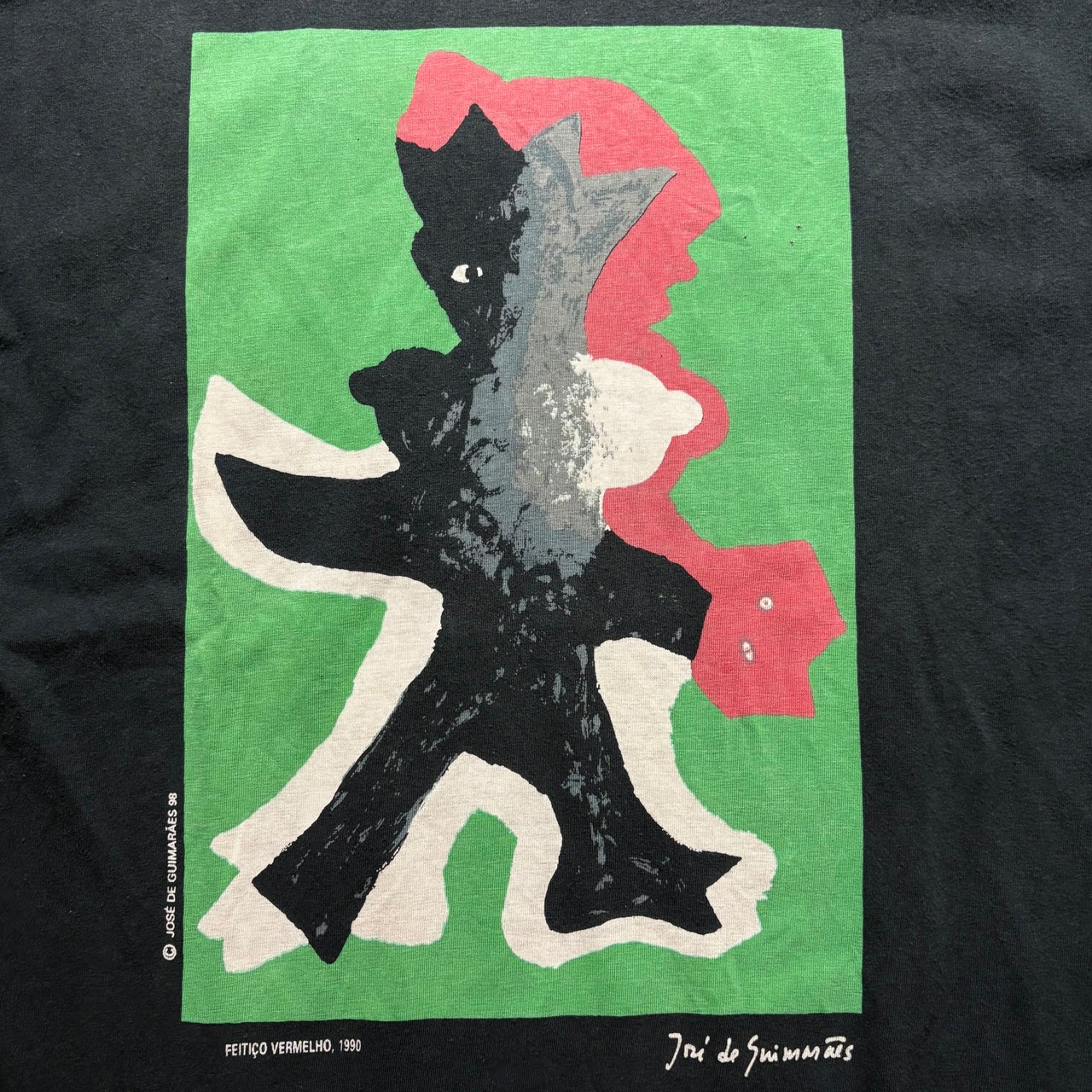 vintage 1998’s JOSE DE GUIMARAES art tee
