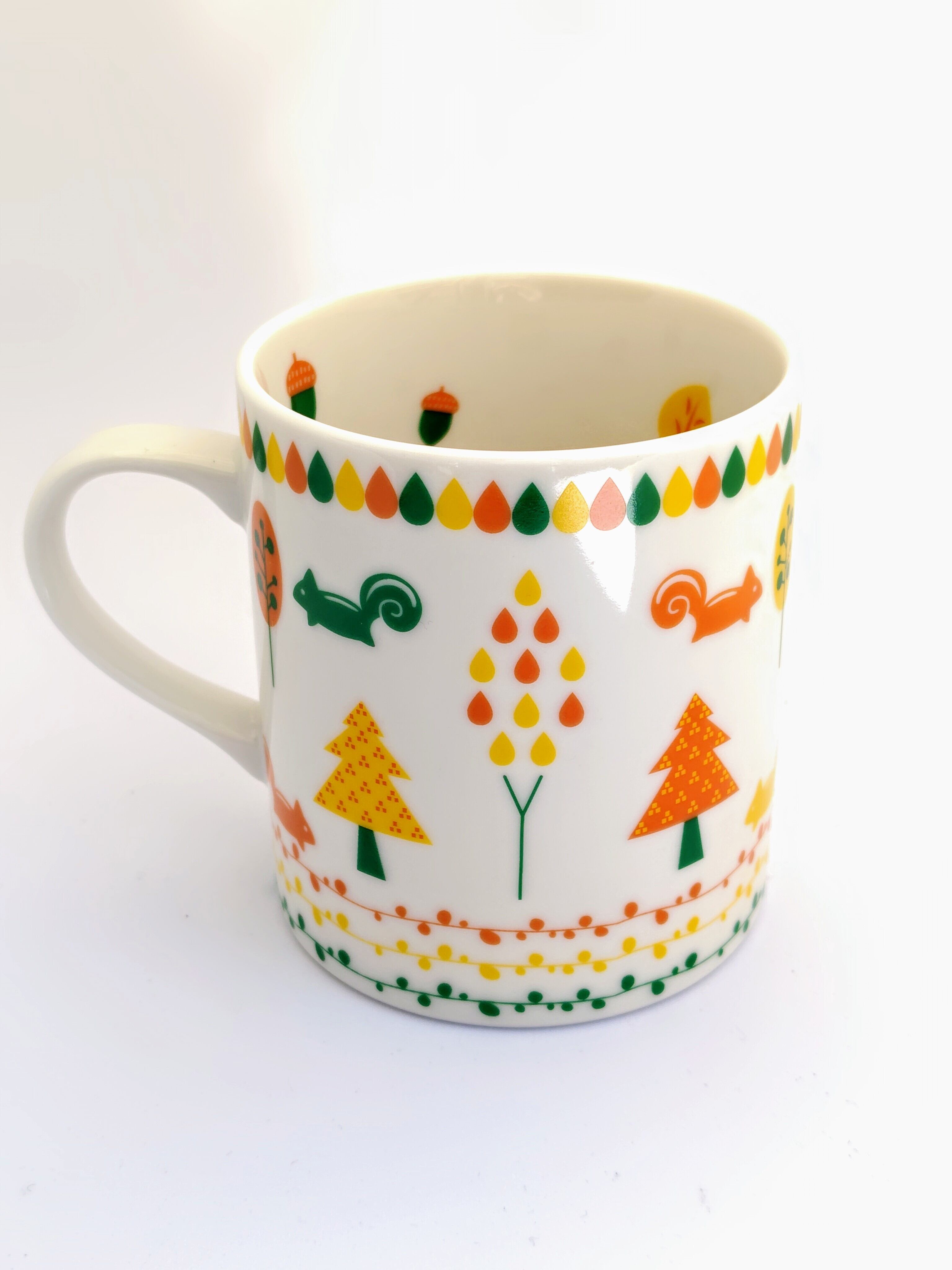 ポーセラーツ転写紙 森と動物たち 北欧風 A3サイズ