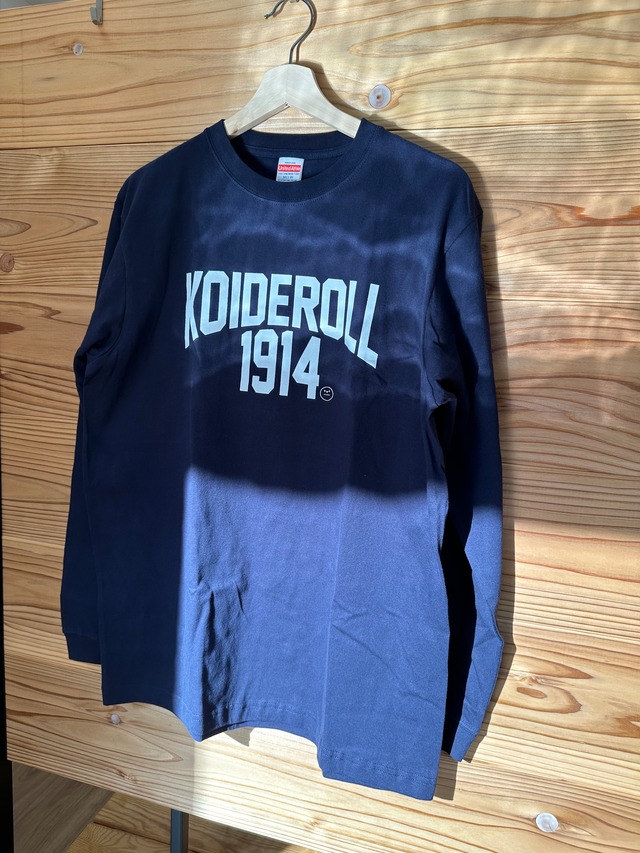 KOIDE ROLL T-shirt（1914）長袖 NAVY