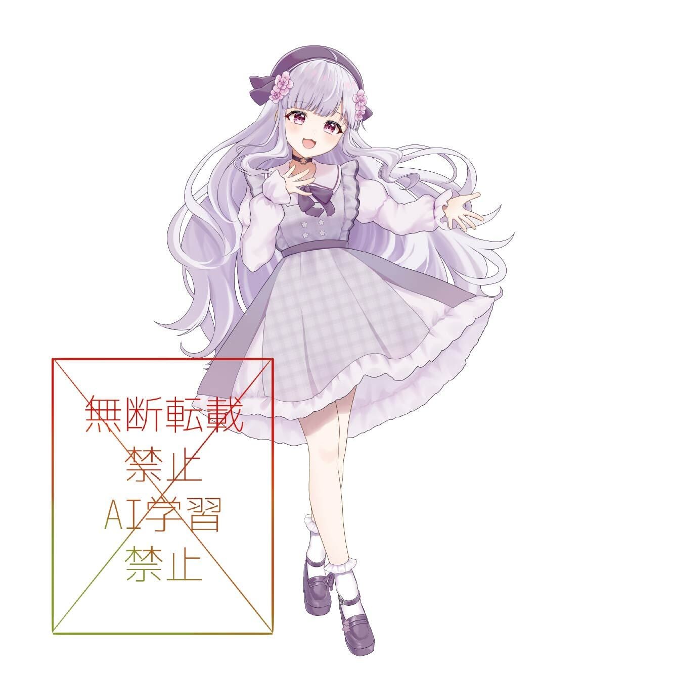 日本一の大観覧車OSAKA WHEEL × Vtuberコラボ A2サイズ