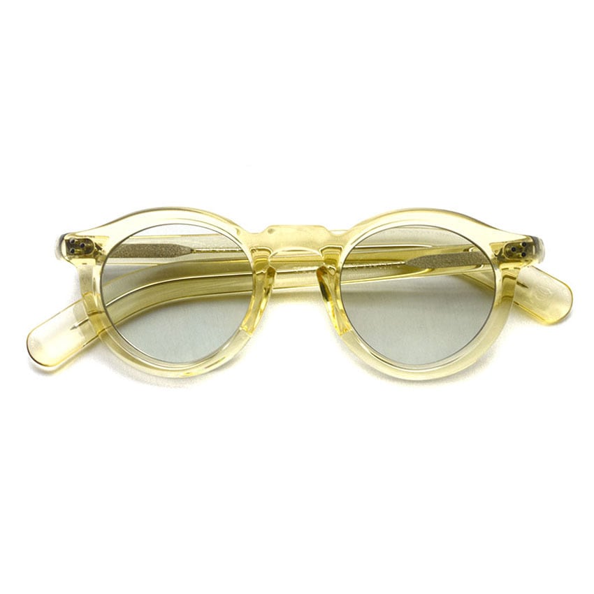 guepard / gp-07 / champagne - Light Green Flat lenses シャンパン ...