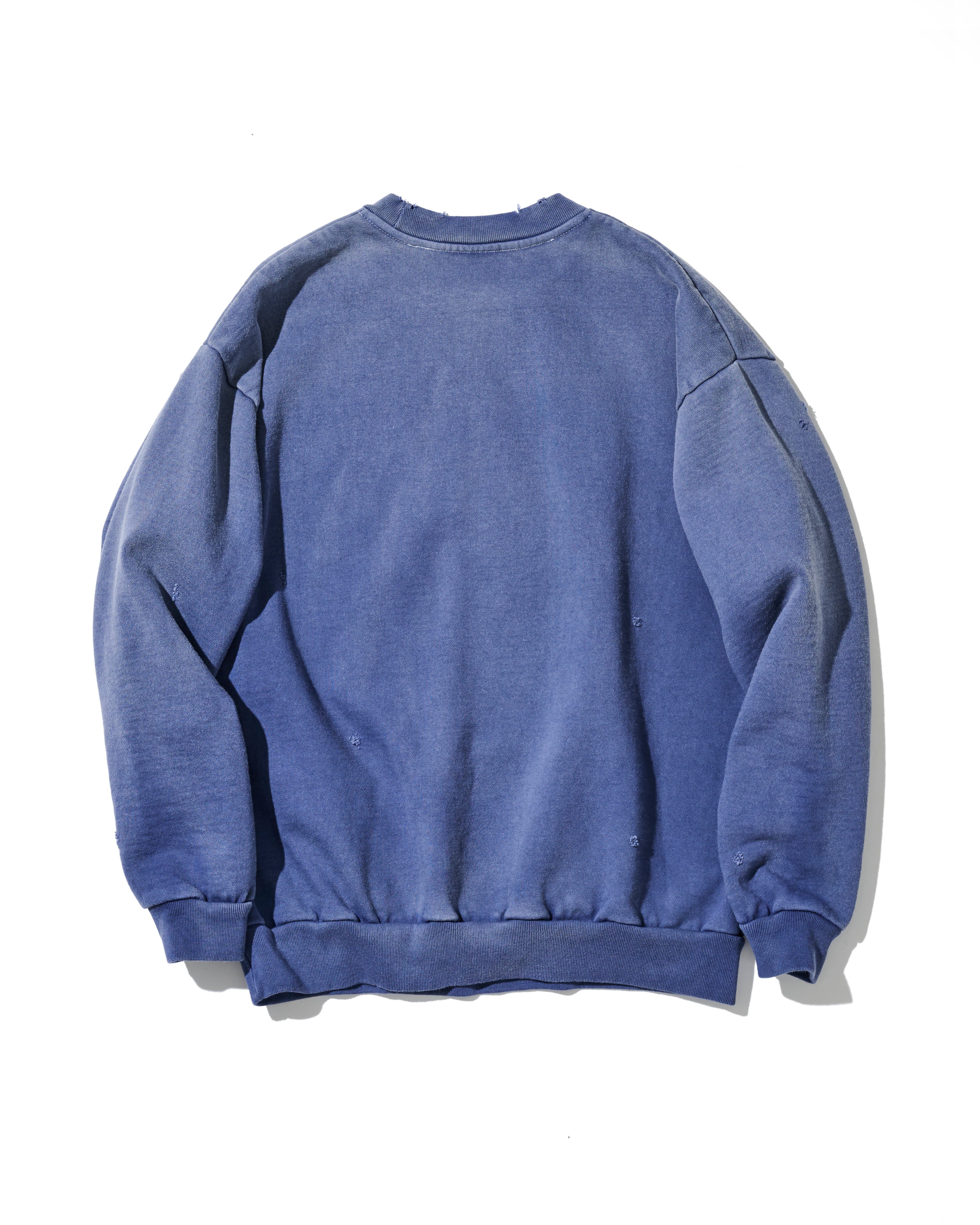 予約販売10月下旬～11月中旬入荷】ダメージ加工 スウェット | ACANTHUS