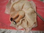 ラナンキュラス布花ドレス 「Nancy Ann Story Book Doll」(破れあり) 画像19