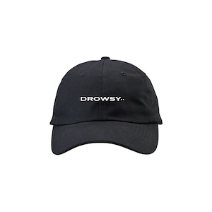 drowsy.. SIMPLE FRONT LOGO CAP / 23SS / BK (DROWSY..)