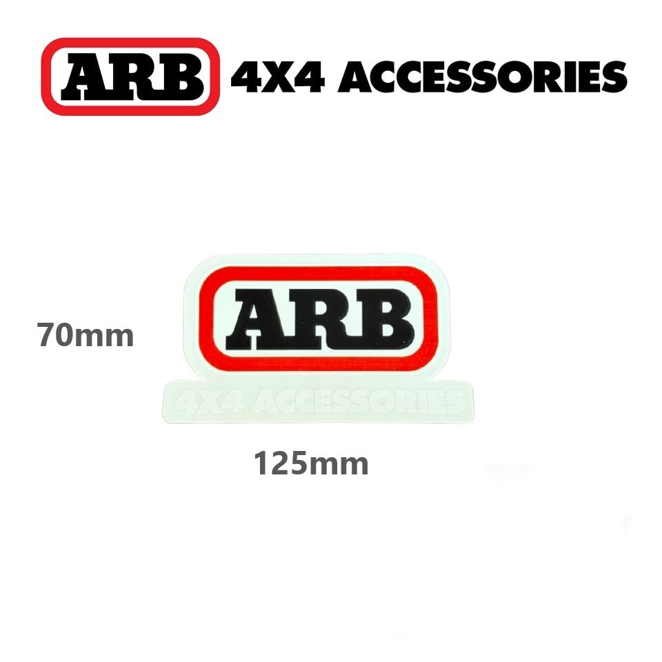 ARB LOGOステッカー 70X125mm | FD-camp 公式オンラインストア