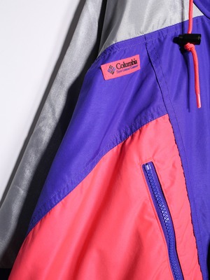 "Colombia" psychedelic coloring anorak parka