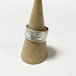 First Nations Hand Carved Sterling Ring Made By Paddy Seaweed (Eagle Motif)