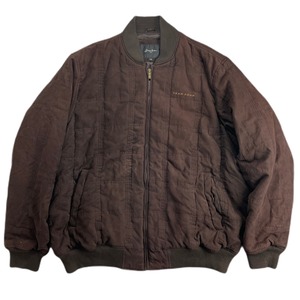 FAKE SUEDE BOMBER JACKET