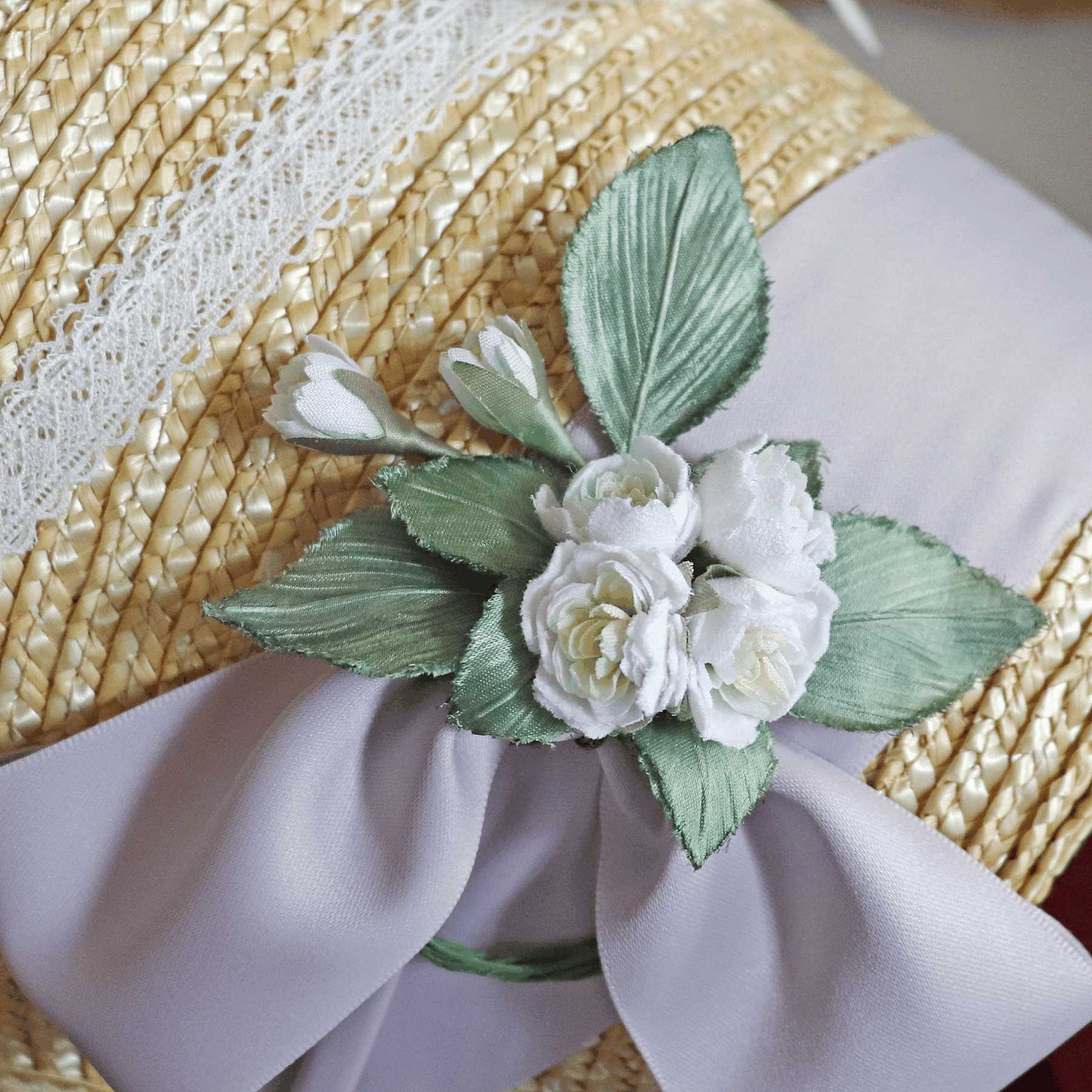 フローリアブーケストローボンネット 布花ver | L'aristocratie-ラ