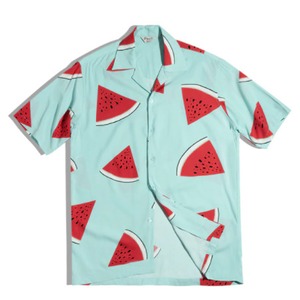 Vintage taste watermelon aloha shirt