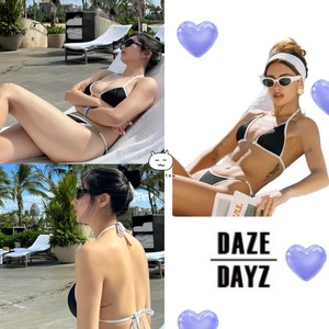 ★IZ*ONE クォンウンビ 着用！！【DAZE DAYZ】NOIR STRING SET UP