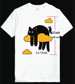 Le Chat cloud Tshits size「XL」