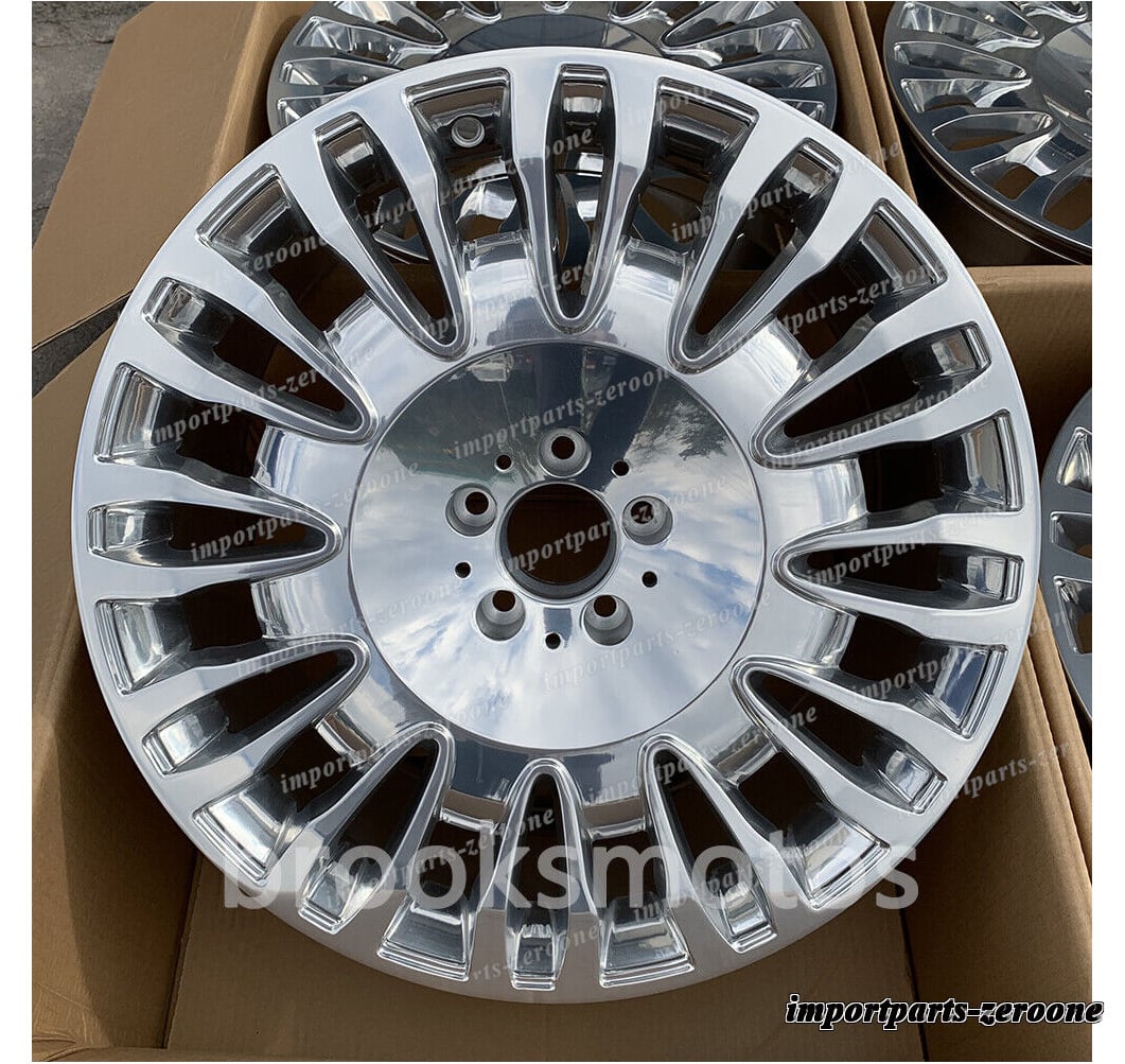 19インチポリッシングスタイルホイールメルセデスベンツ W222 S クラス