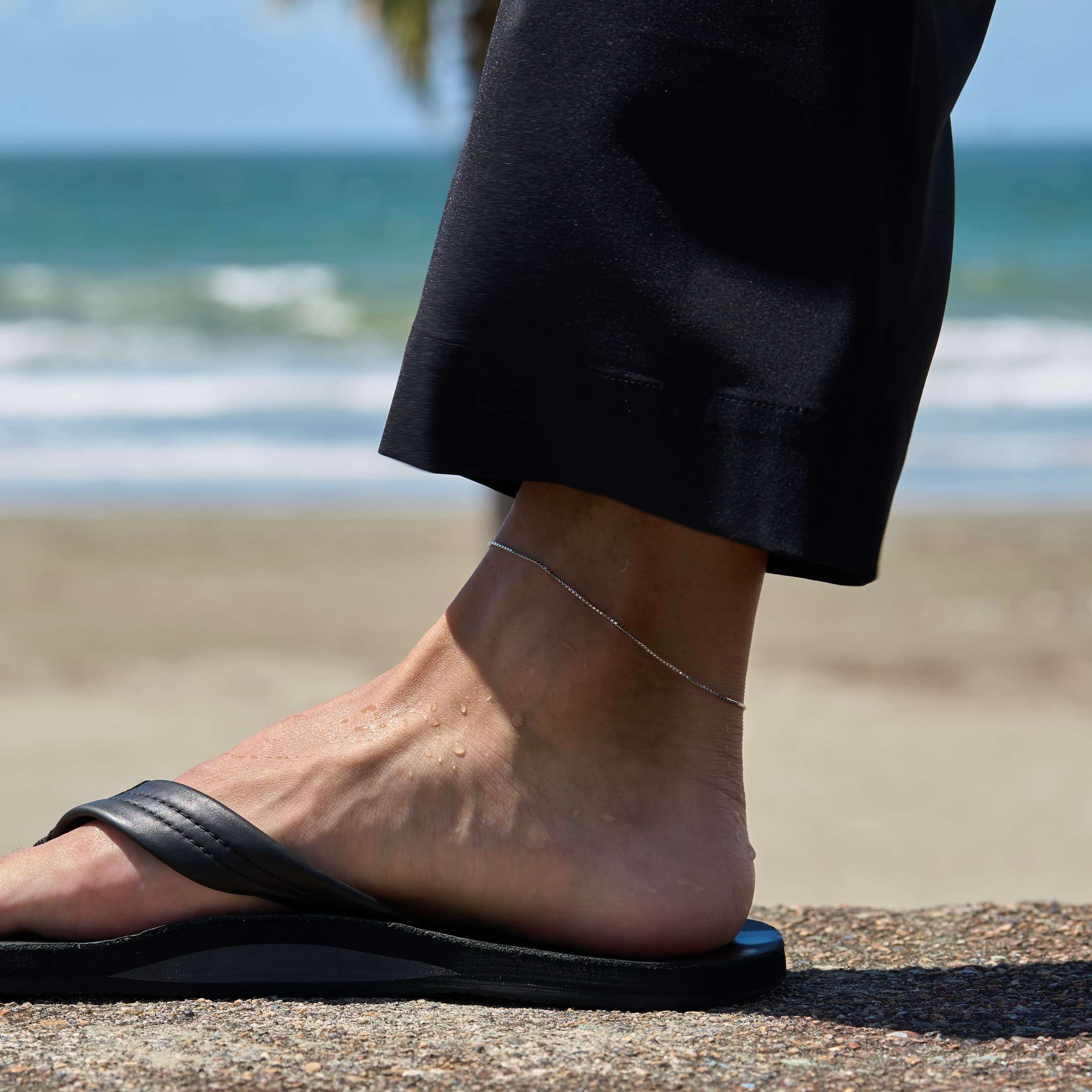 プラチナ『PLATINUMアンクレット』27cm