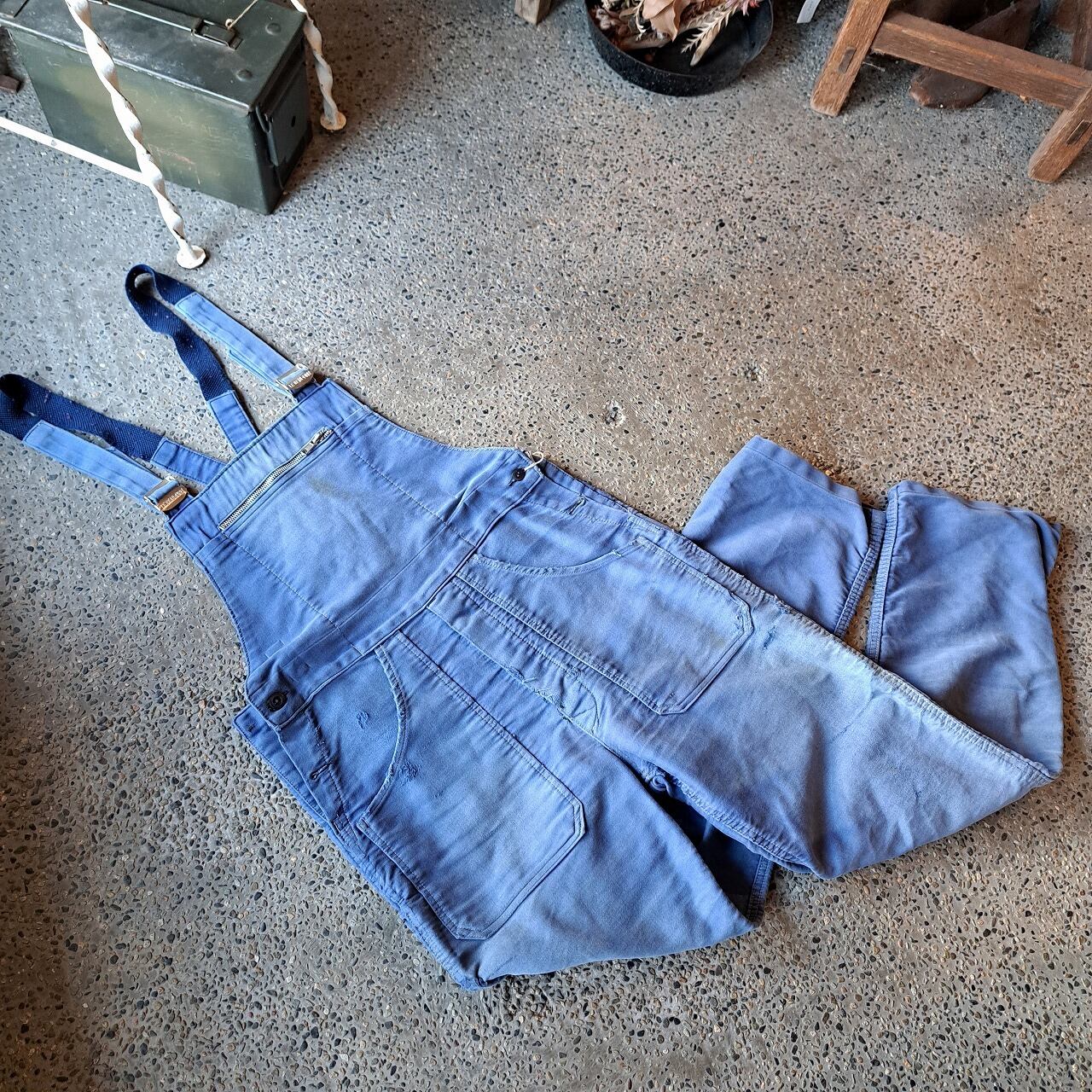 【BEAU-FORT】 50's vintage BLUE オーバーオール boro