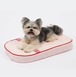 予約【ritogato】Chou Ribbon Buggy Cover-Up Cushion (Removable Cover) - Red