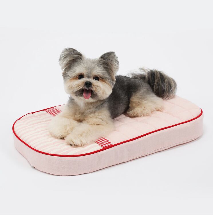 予約【ritogato】Chou Ribbon Buggy Cover-Up Cushion (Removable Cover) - Red