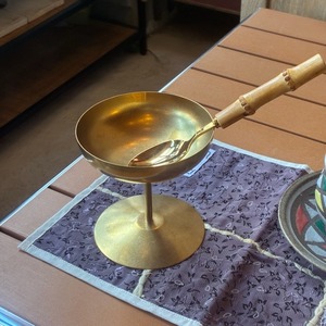Stainless steel ice cream cup　ステンレスアイスカップ　S　150ml　デザートカップ　アイスカップ　ヨーグルト　フルーツ　アクセサリー　in bloom