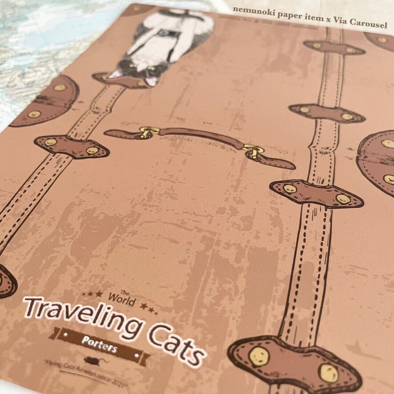 世界を旅する猫たち トランクカード | Via Carousel