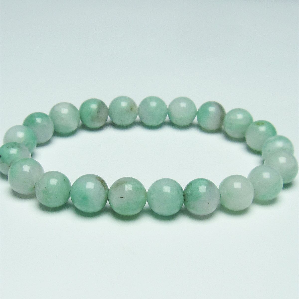 エメラルド ブレスレット 9mm 111-26021