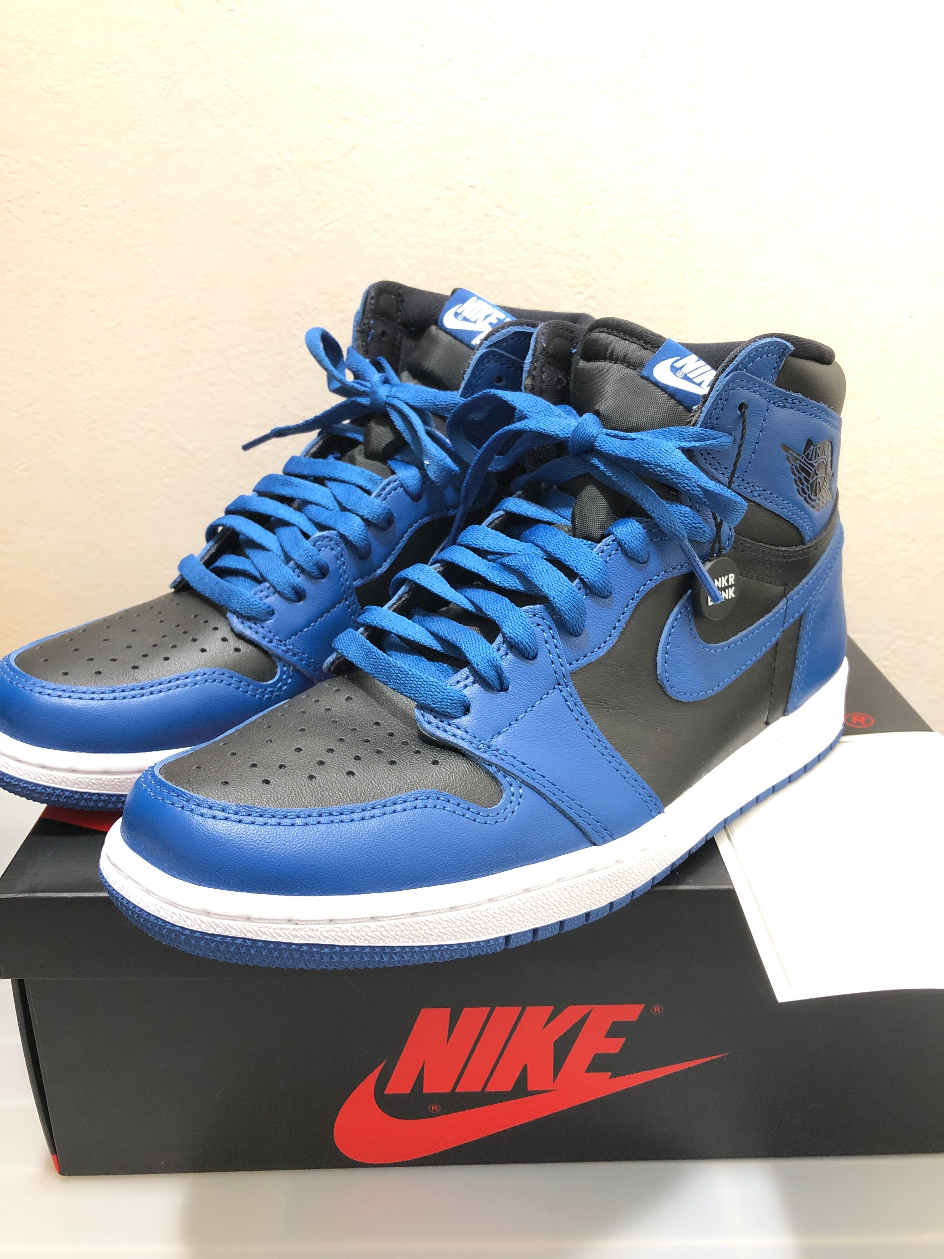 070821○ Nike Air Jordan 1 Retro High OG スニーカー 27cm マリーナ 