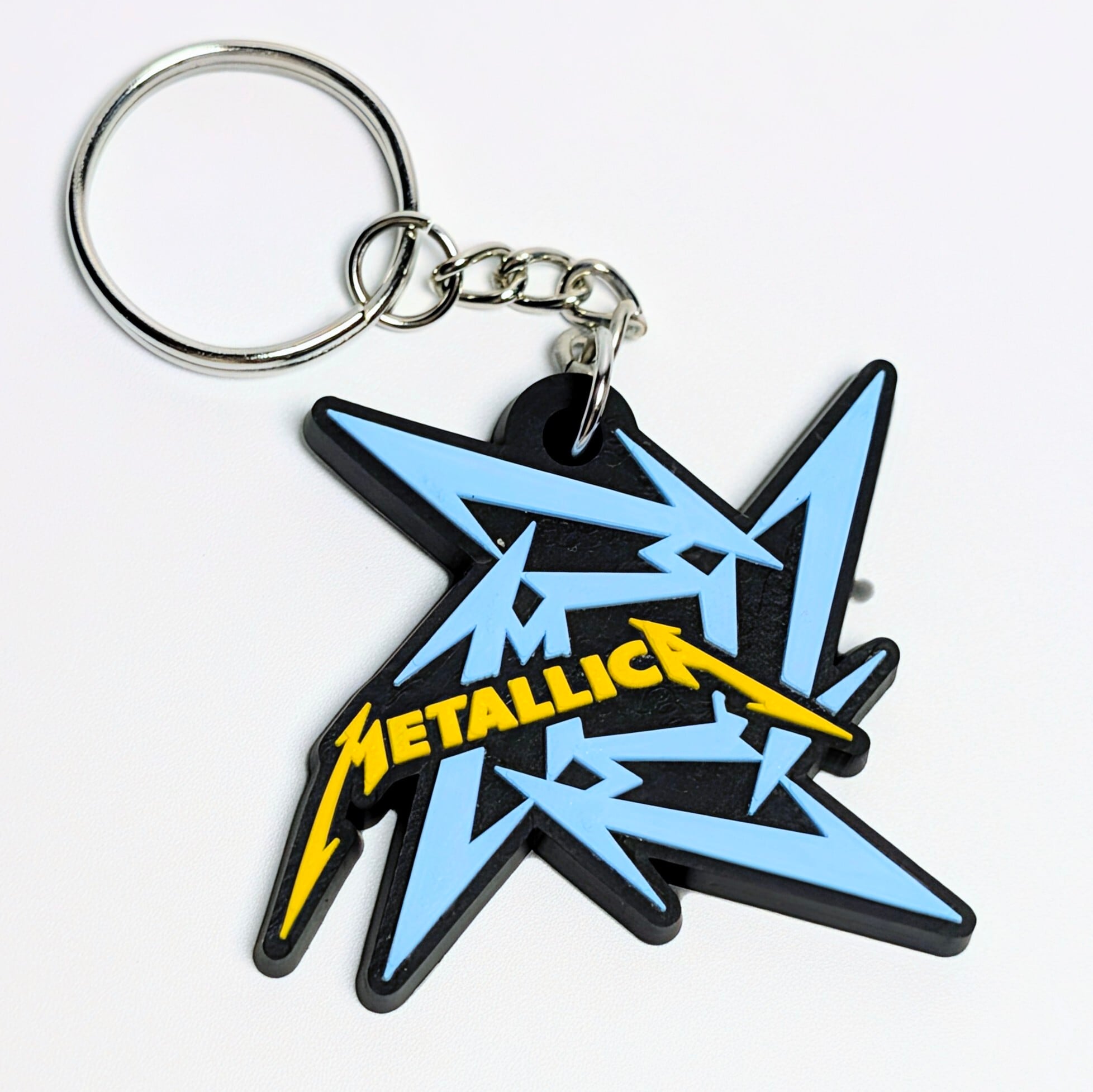 送料無料！ ★ラバーキーホルダー★〘5197〙【Metallica（メタリカ）】 〚アメリカン雑貨 アメトイ〛
