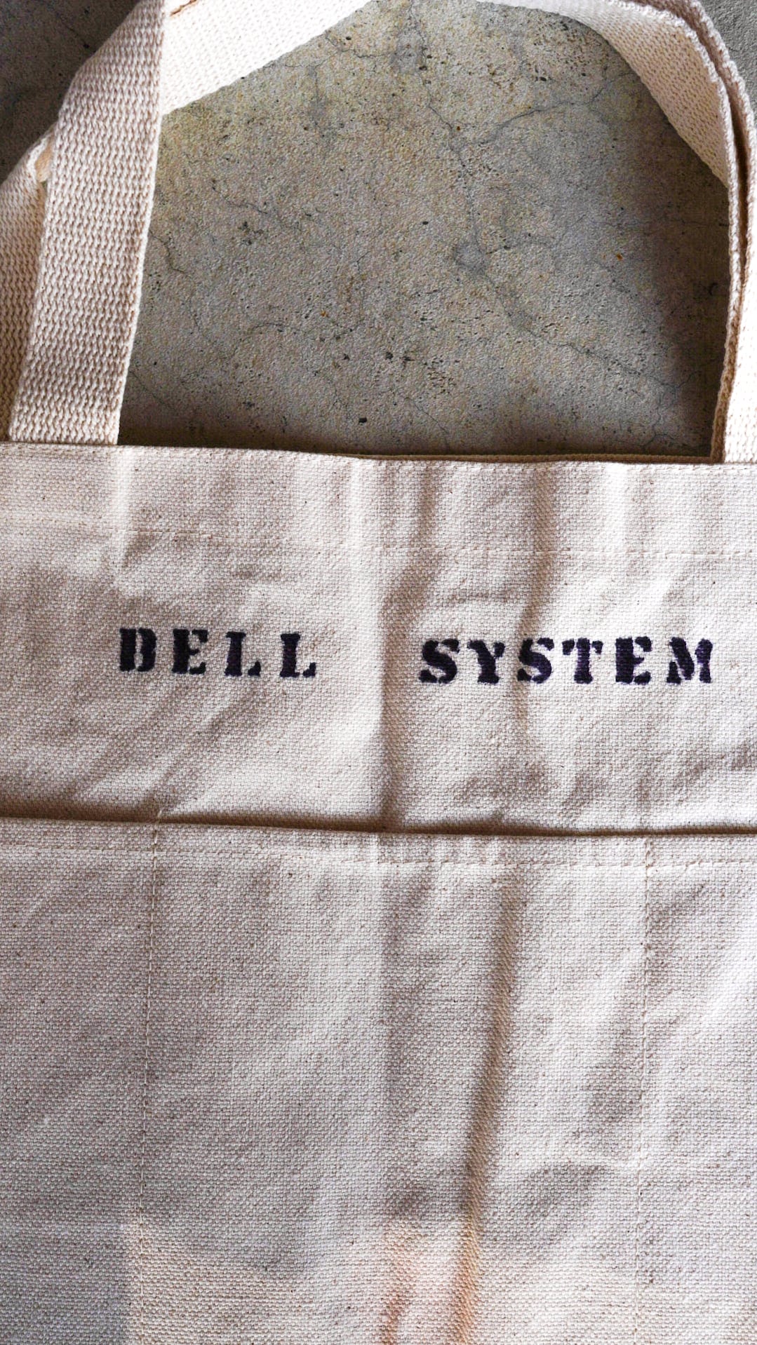 DEADSTOCK 80s BELL SYSTEM キャンバスミニトート