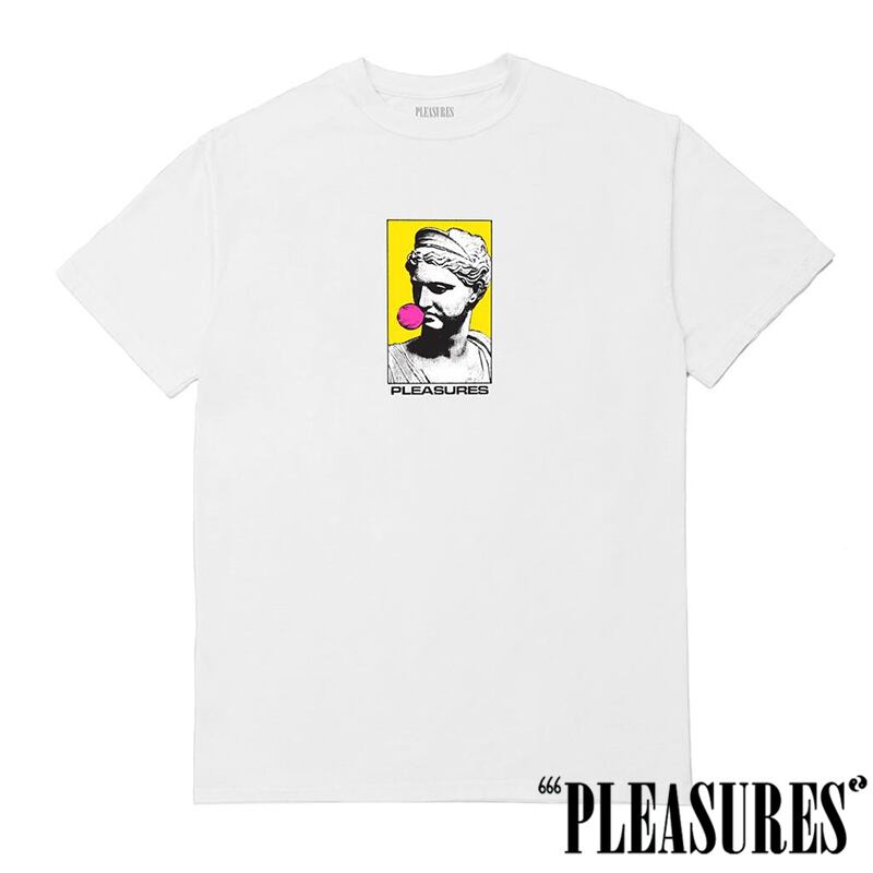 【PLEASURES/プレジャーズ】BLOW T-SHIRT Tシャツ / WHITE ホワイト | AnKnOWn LAB powered by  BASE