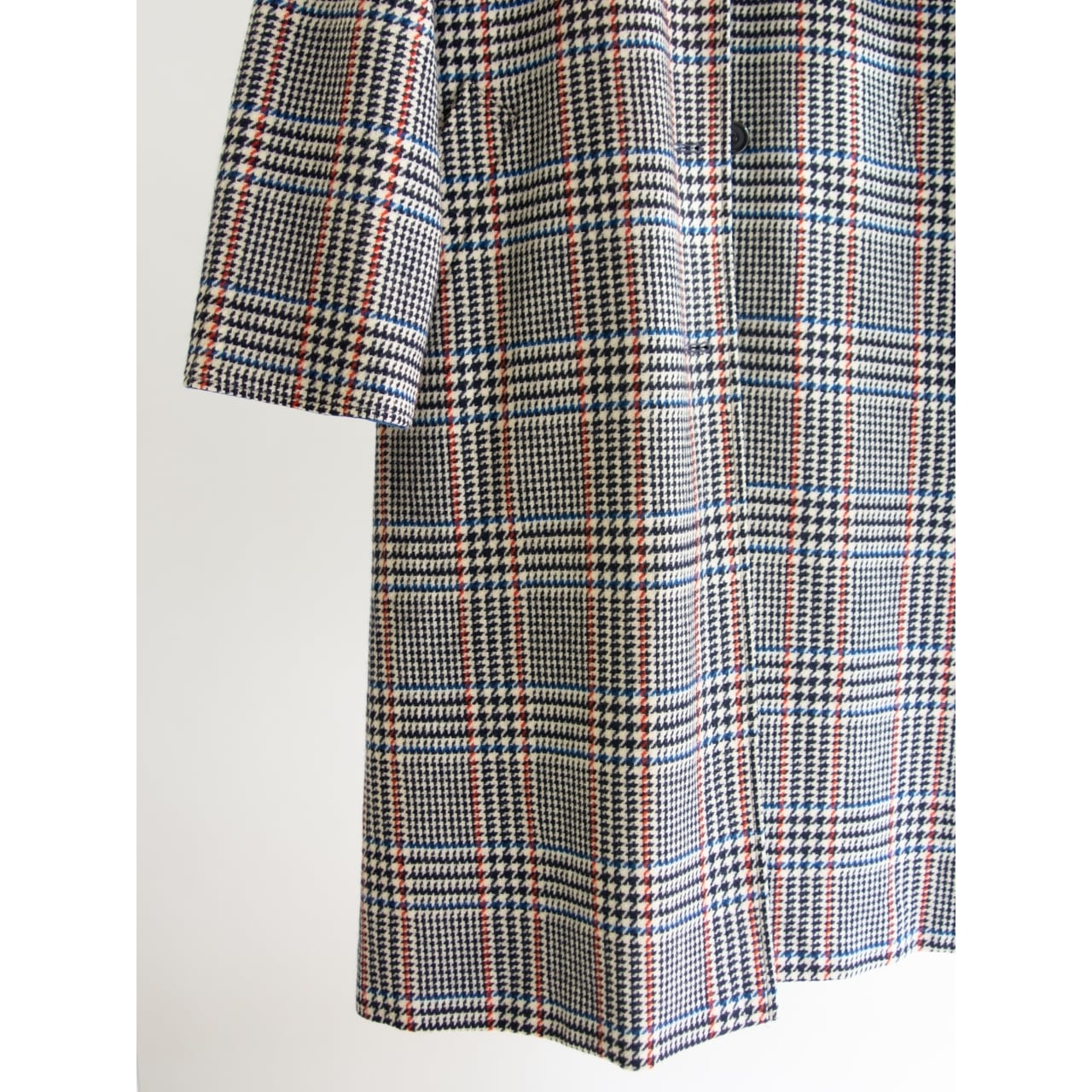 Aquascutum】Made in England 100% Wool Reversible Long Coat Aquascutum】Made in England 100% Wool Reversible Long Coat