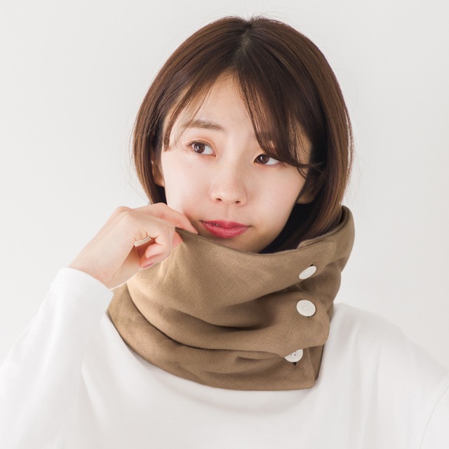 クムコ 首のおふとん 8重ガーゼネックウォーマー