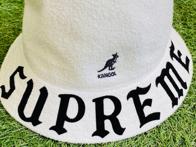 Supreme 20SS × KANGOL Bermuda Casual Hat WHITE 80JI9127