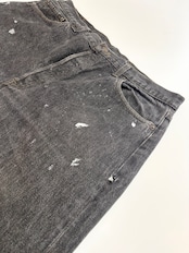 90s Levi’s 501-0658 BLACK DENIM PANTS MADE IN USA Size W36L32