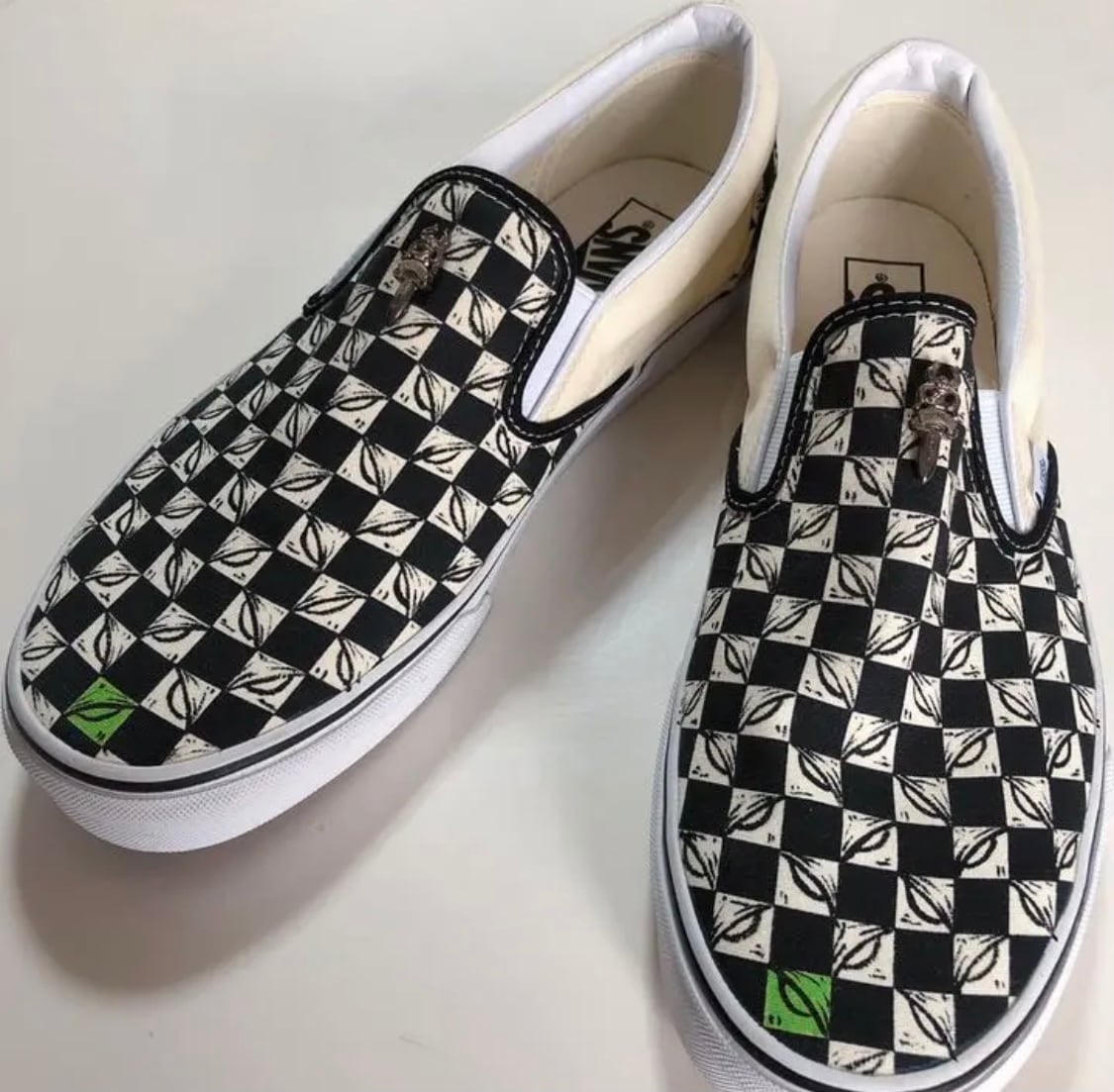 CHROME HEARTS クロムハーツ × vans バンズ スリッポン マッティ