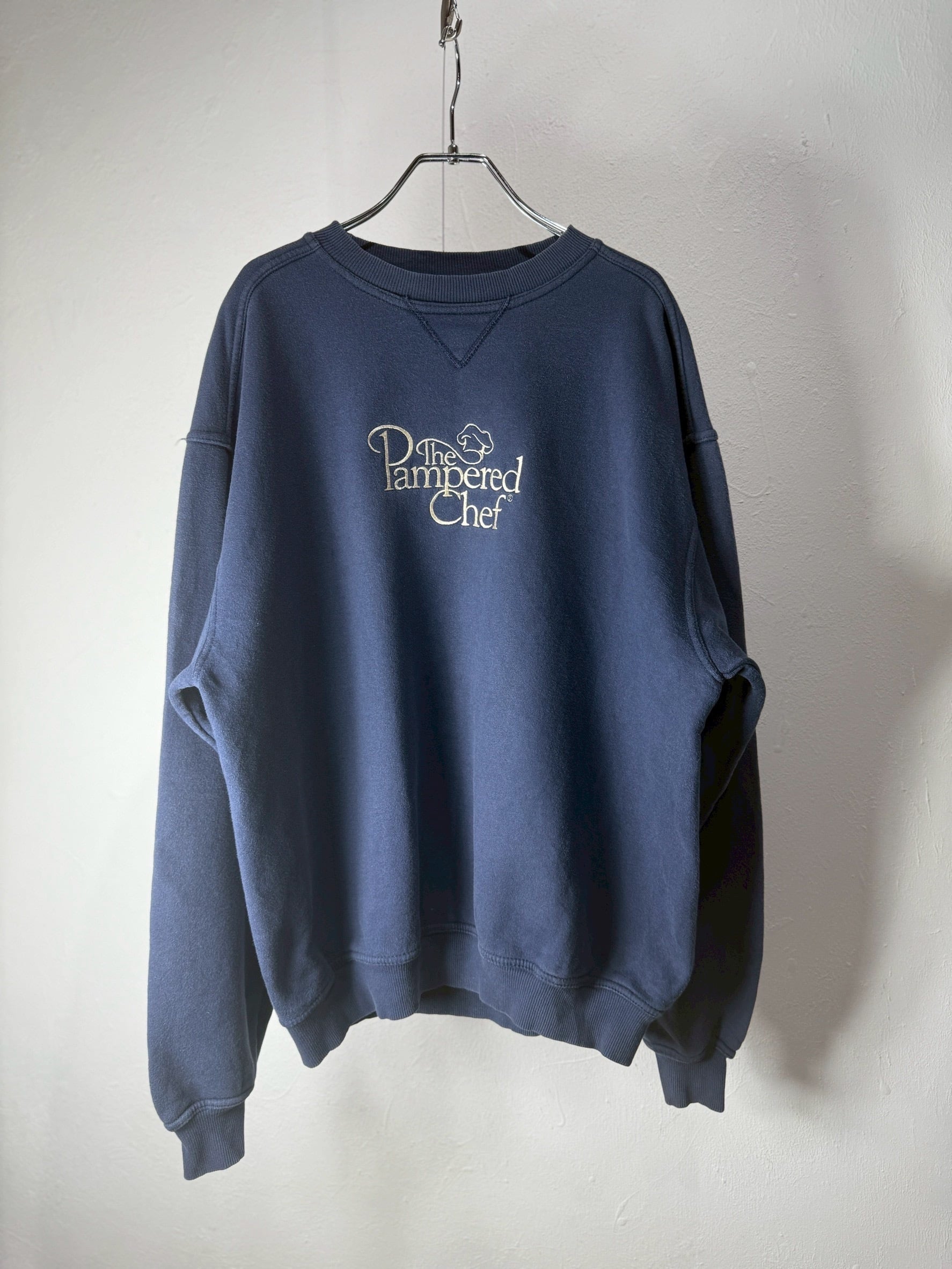 90’s “The Pampered Chef” Embroidery Sweat shirt