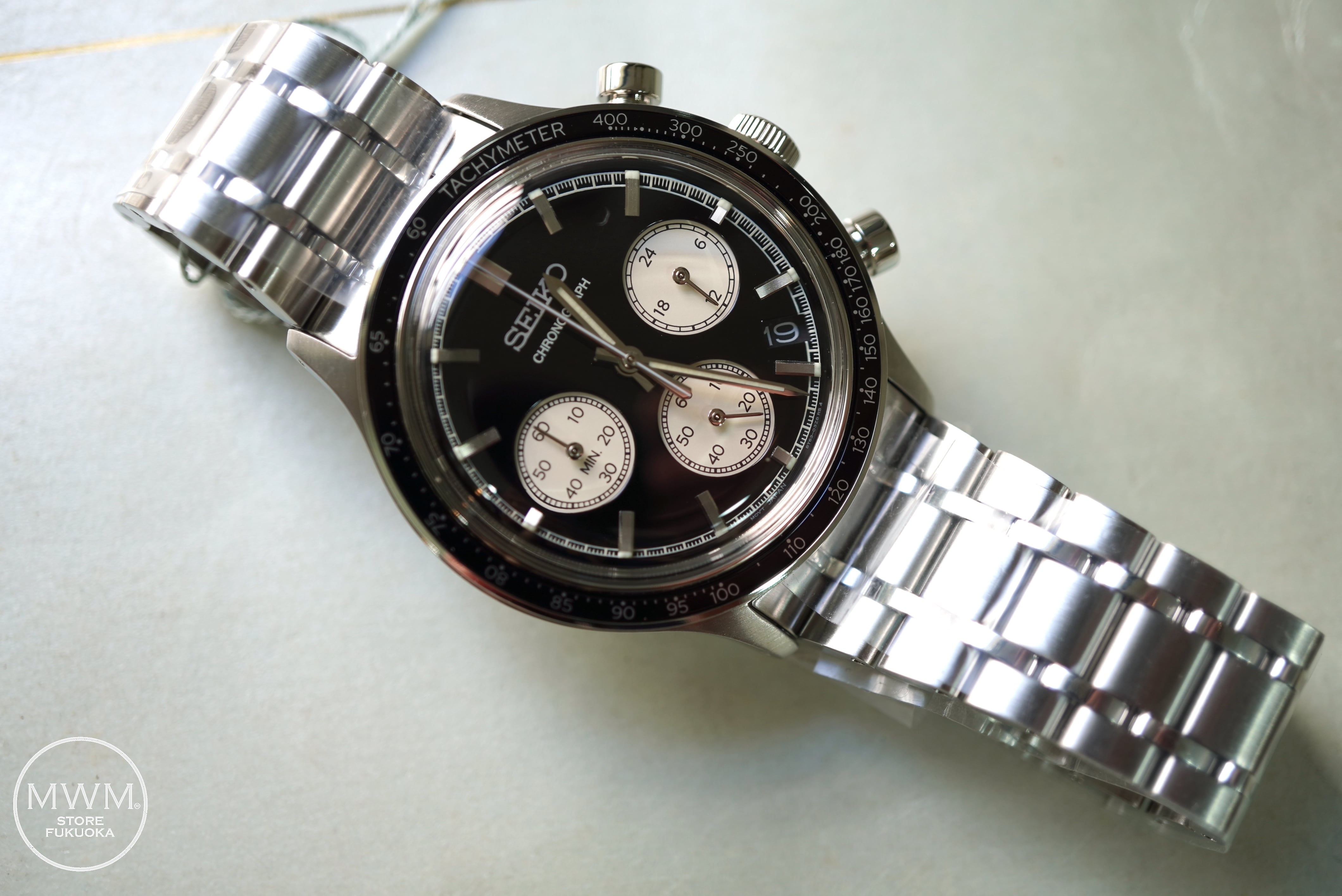 SEIKO SELECTION S Series Quartz Chronograph Black | MWM FUKUOKA