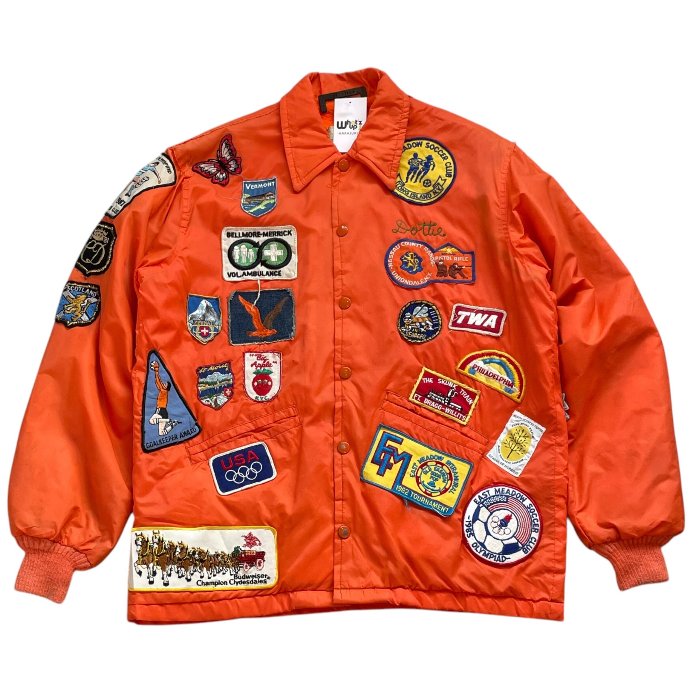 ~80s WEST WIND "Wappen custom" coach jacket