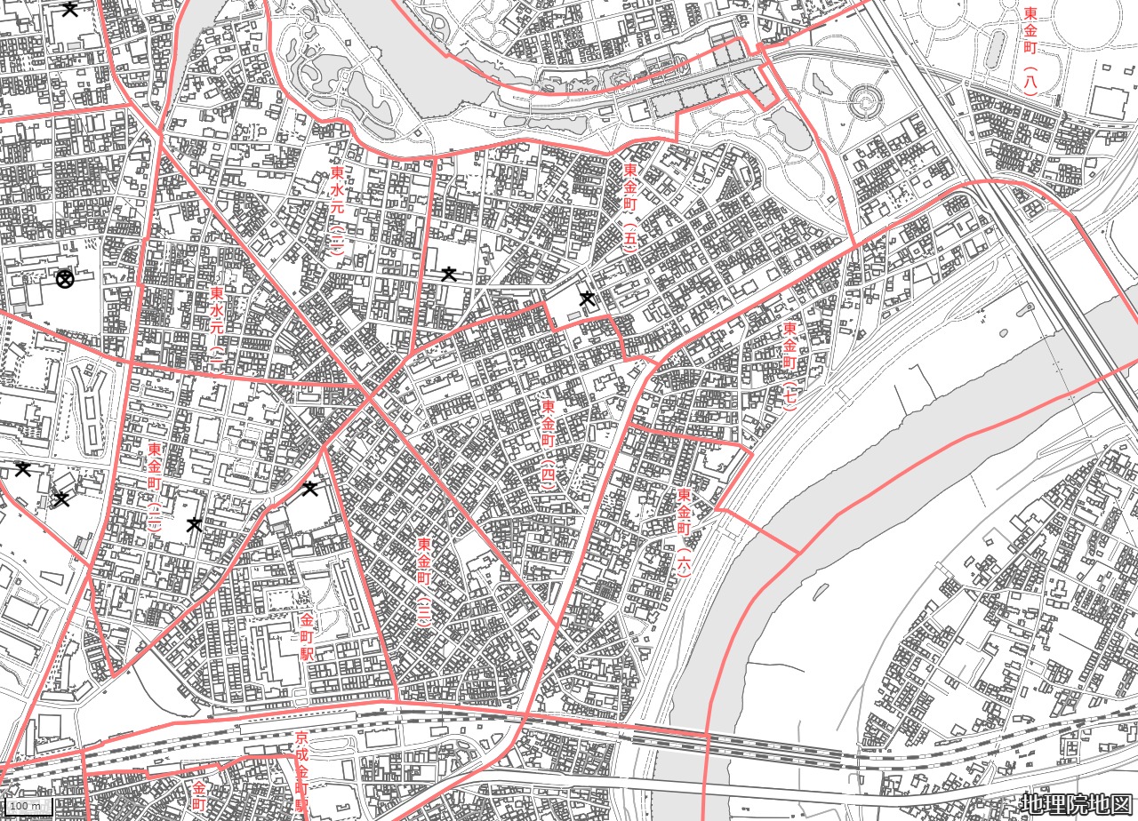 葛飾区金町　〒1250042 ｜葛飾区金町浄水場　〒1250043 ｜ポスティングバッグ - Remap -