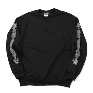 "THE CHRONIC" CREW NECK SWEAT #BLACK