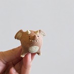 松本良太　陶器オブジェ　まめドラ　33