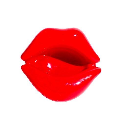 Ceramic Lip-Shaped Trinket Box